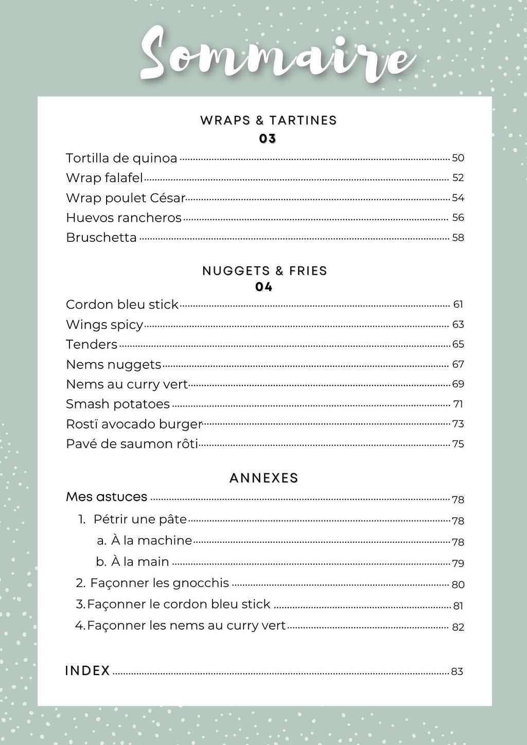 Pack recettes sans gluten et sans lait  (-16%)