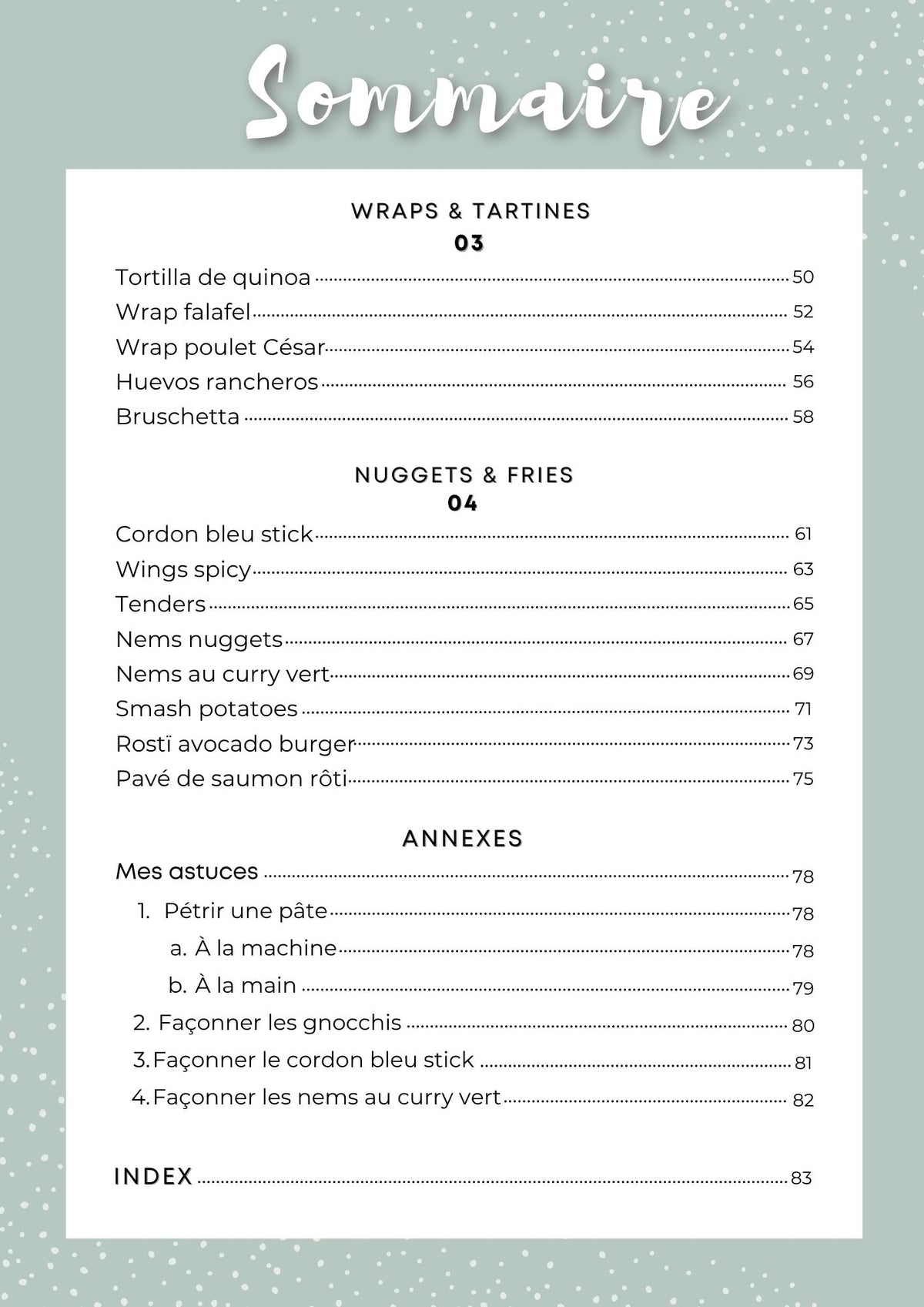 Pack recettes sans gluten et sans lait  (-16%)