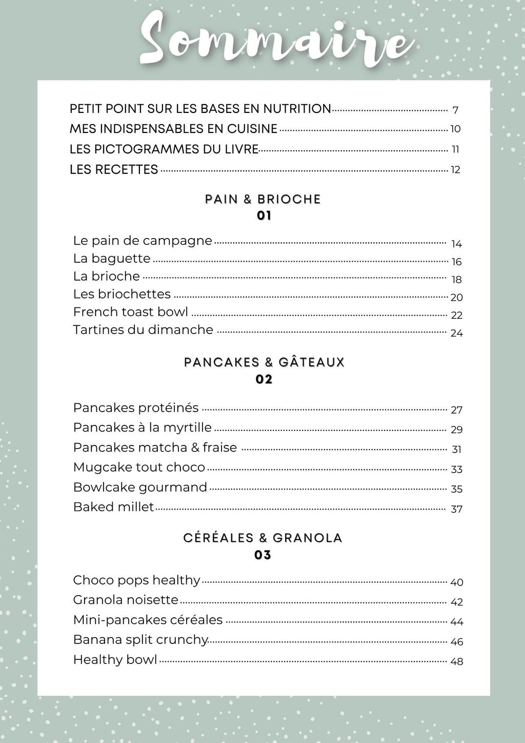 Pack recettes sans gluten et sans lait  (-16%)