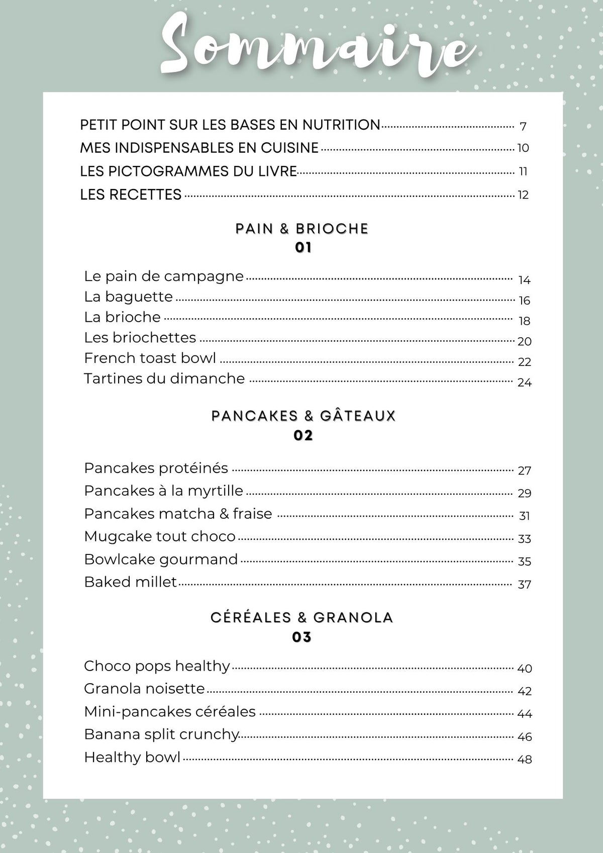 Pack recettes sans gluten et sans lait  (-16%)