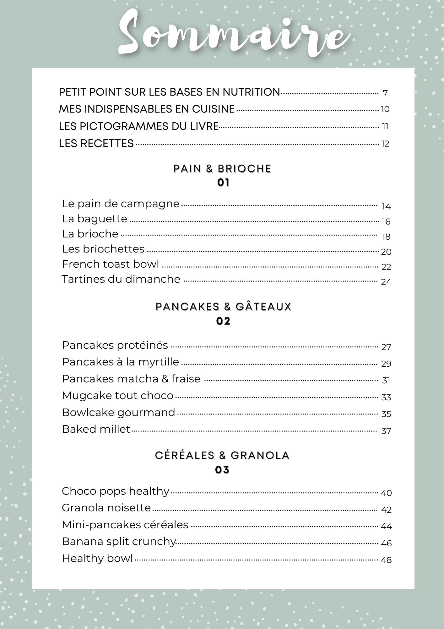 Pack recettes sans gluten et sans lait  (-16%)