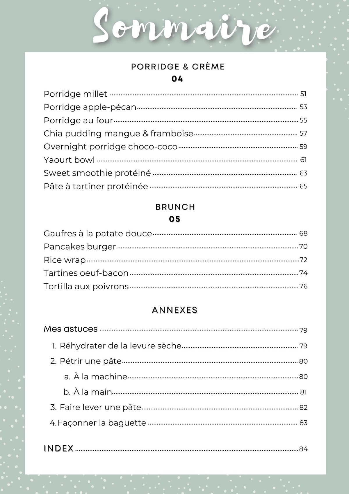 Pack recettes sans gluten et sans lait  (-16%)